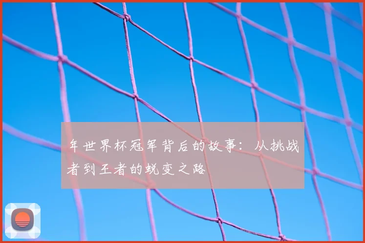 年世界杯冠军背后的故事：从挑战者到王者的蜕变之路